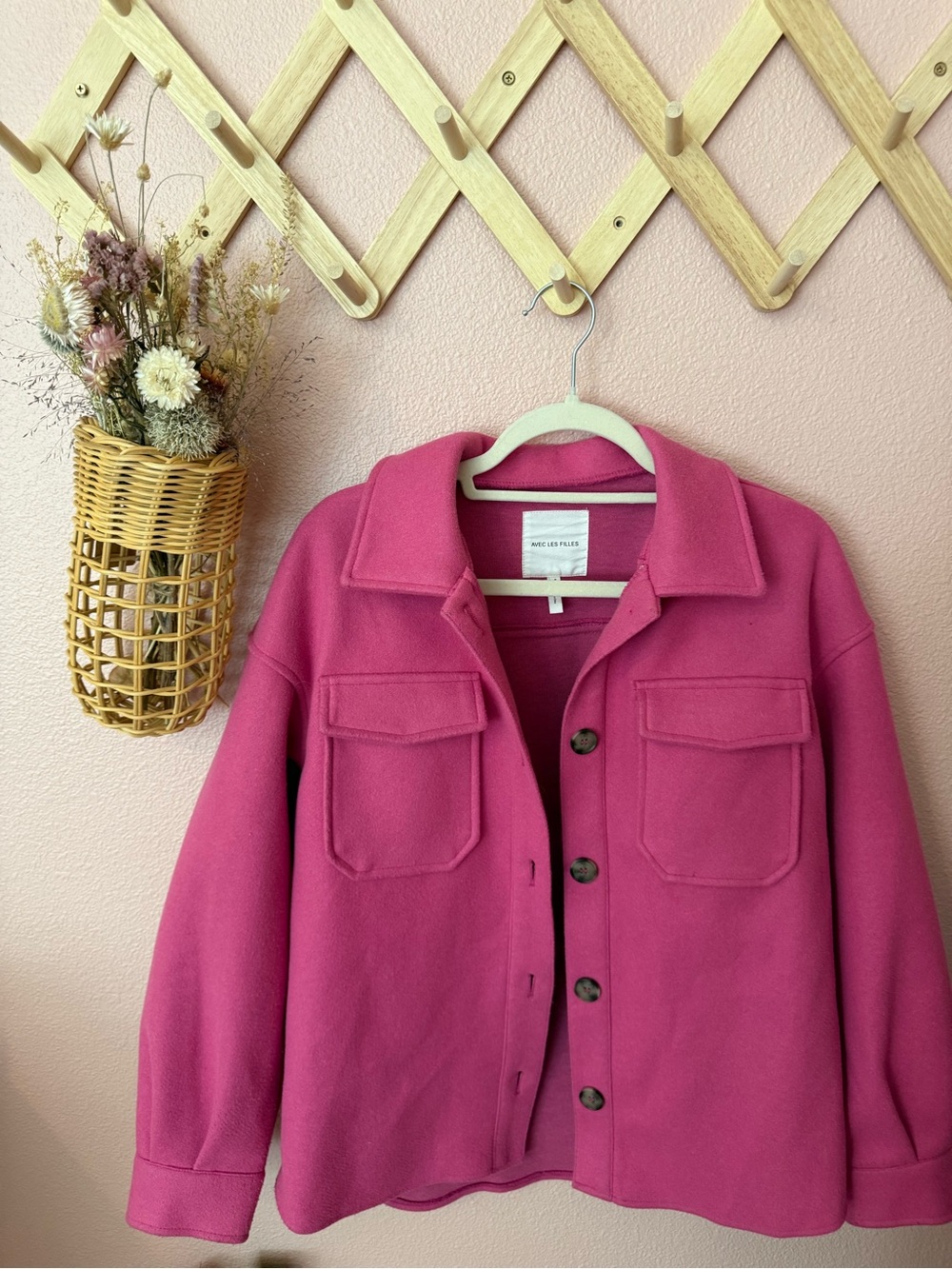 Anthropologie Avec Les Filles Women’s Pink Jacket - Picture 7 of 7
